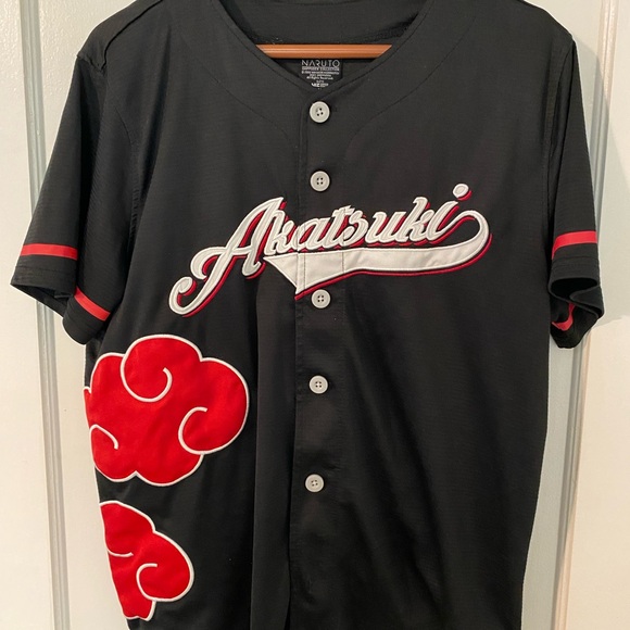 Boxlunch Other - Naruto Shippuden Akatsuki Baseball Jersey - BoxLunch Exclusive Men's Medium